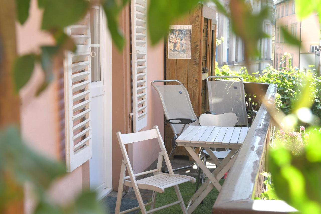 קולמר Chez Cecile Bed And Breakfast Chez Le Vigneron מראה חיצוני תמונה